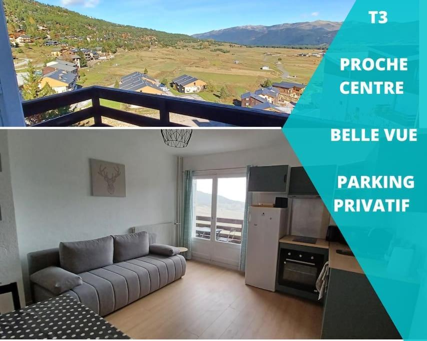 Spacieux Appartement T2 & Cabine Les Angles  Buitenkant foto